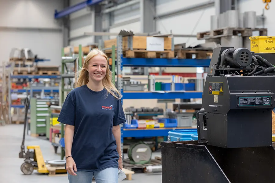 Mitarbeiterin Ferrox GmbH